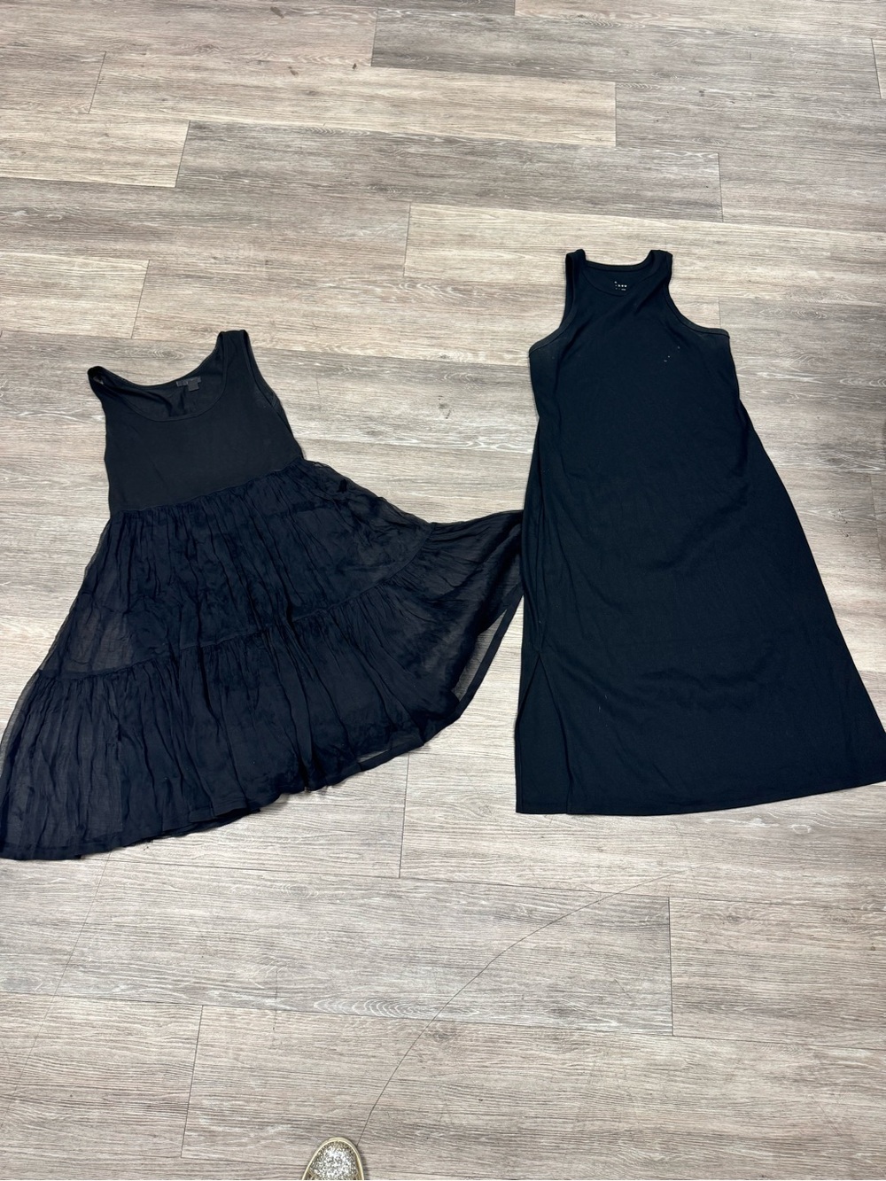 DKNY Black Sleeveless Midi Dresses and a new day dress set 2